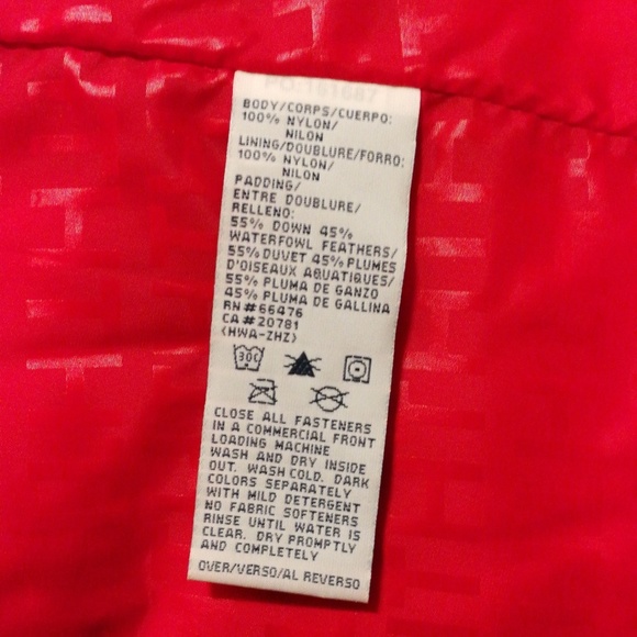 Tommy Hilfifer women's down puffer jacket - Picture 6 of 8